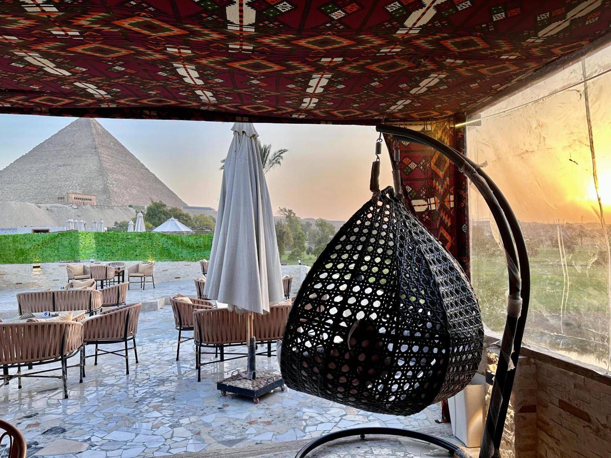 Отель Golf Pyramids View Kafrat al Jabal Экстерьер фото