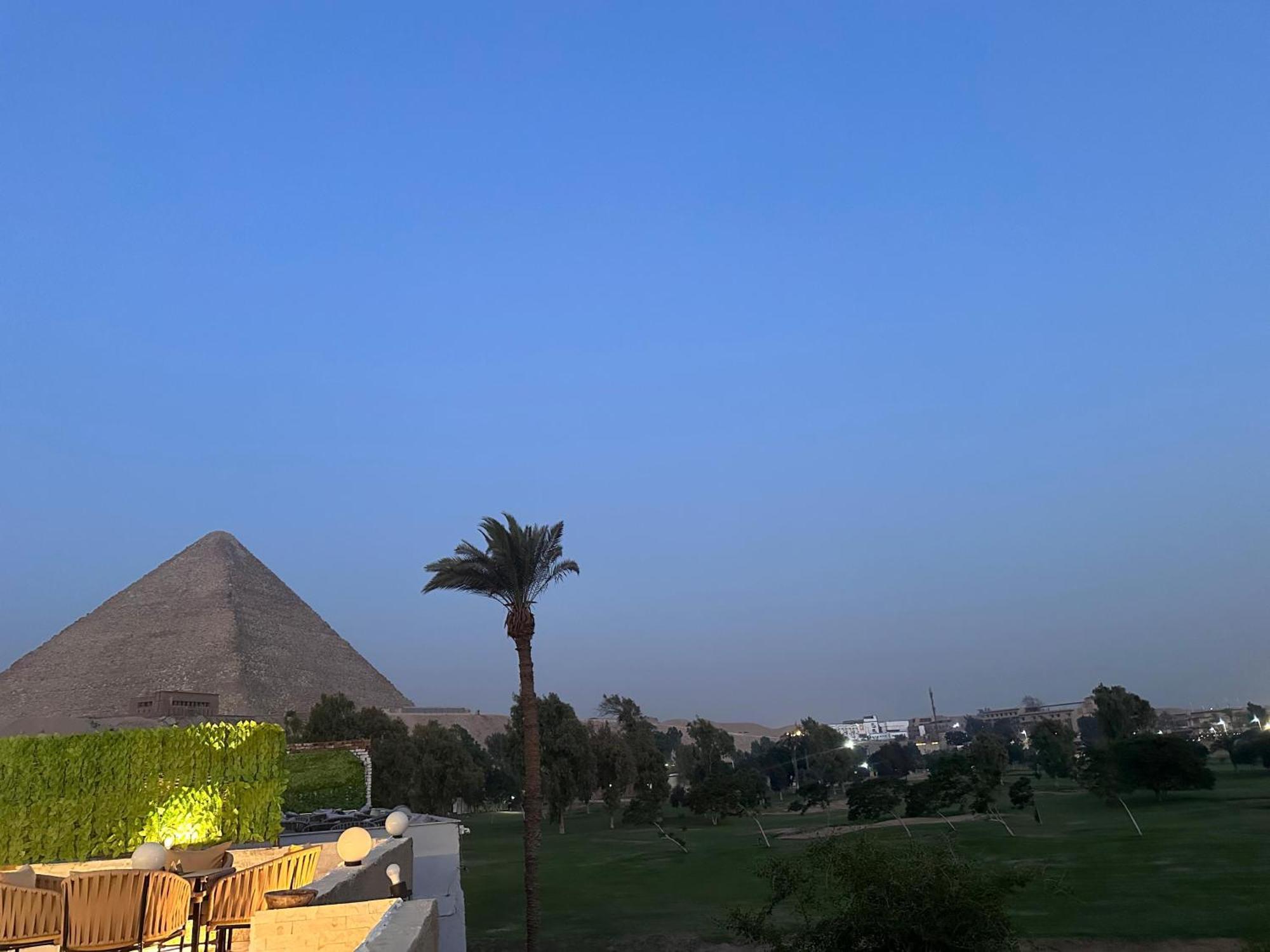 Отель Golf Pyramids View Kafrat al Jabal Экстерьер фото